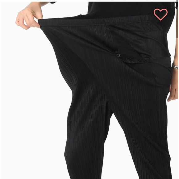 Pleated Flap Pocket Pants - Picture 2 of 8